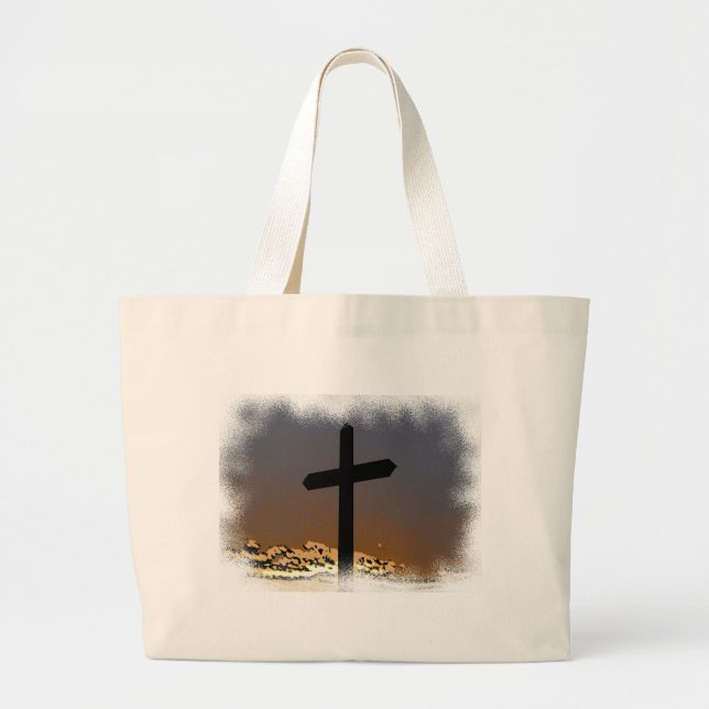 The Cross Large Tote Bag (Front)
