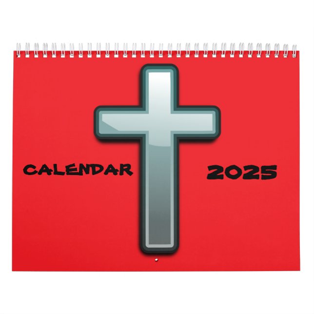 The Cross of Jesus – 2025 Calendar of Faith (Cover)