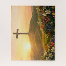 The Cross of Jesus Easter Jigsaw Puzzle