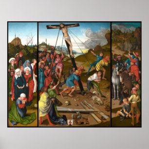 The Cross - Starck Triptych German Fine Art Poster
