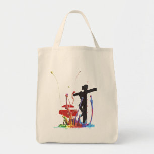 the cross tote bag