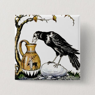 The Crow and the Pitcher Button