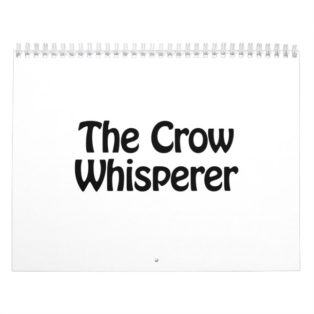 the crow whisperer calendar (Cover)
