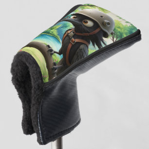 The Crow Who Took Flying Advice from a Snail. Golf Head Cover