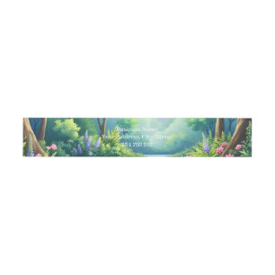 The Crow Who Took Flying Advice from a Snail. Invitation Belly Band