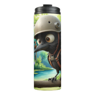 The Crow Who Took Flying Advice from a Snail. Thermal Tumbler
