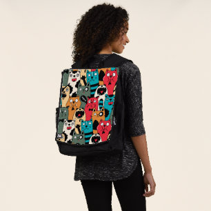 The crowd of cats backpack