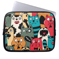 The crowd of cats