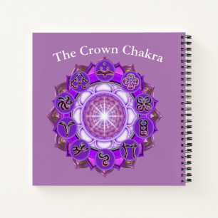The Crown Chakra Doodle Journal