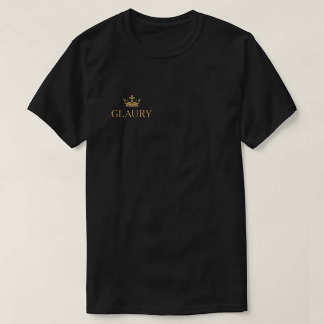 The Crown Chooses You – Glaury | NYC Black Edition T-Shirt (Design Front)