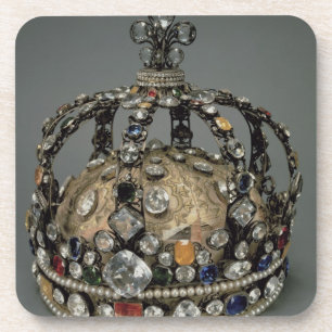 The Crown of Louis XV, 1722 (gilded silver, replac Coaster