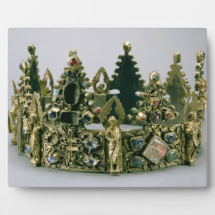 The crown of St. Louis, 13th century (silver-gilt Plaque