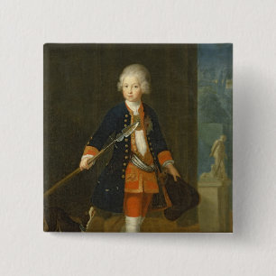 The Crown Prince Frederick II 15 Cm Square Badge