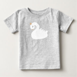 The Crowned Swan Baby T-Shirt