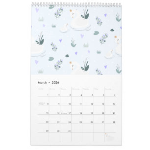 The Crowned Swan Calendar