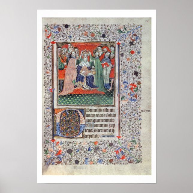 The Crowning of Henry VI (1421-71) at Westminster, Poster (Front)