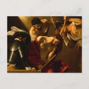 The Crowning with Thorns by Caravaggio (1602-1604) Postcard