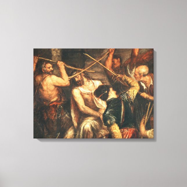 The Crowning with Thorns Canvas Print (Front)
