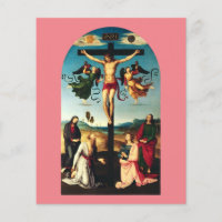 The Crucified Christ with the Virgin Mary