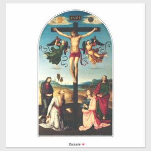 The Crucified Christ with the Virgin Mary