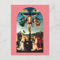 The Crucified Christ with the Virgin Mary