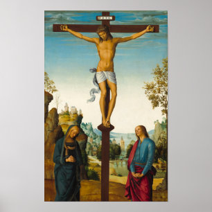 The Crucifixion, 1485 by Pietro Perugino Poster