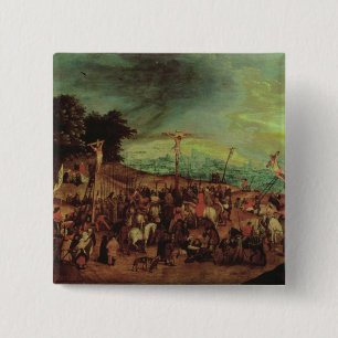 The Crucifixion 15 Cm Square Badge