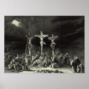 The Crucifixion - 1849 Poster