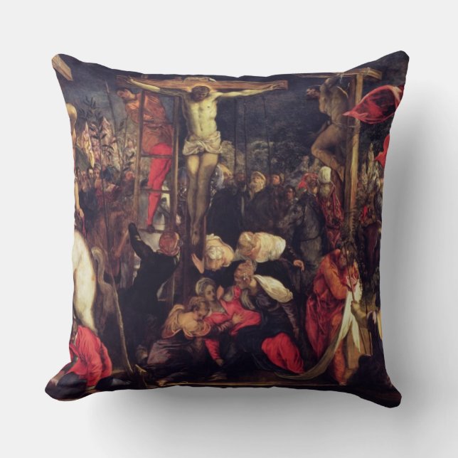 The Crucifixion 2 Cushion (Front)