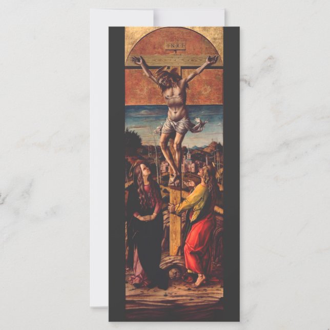 The Crucifixion after Carlo Crivelli Sacred Art (Front)