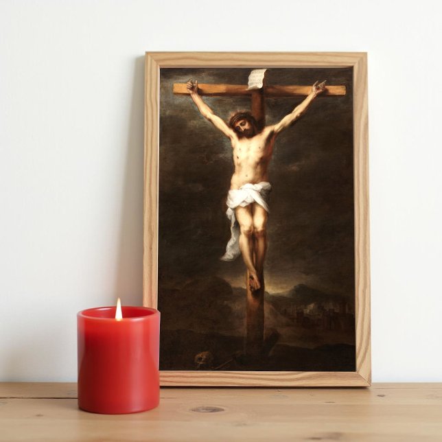The Crucifixion, Bartolomé Estebán Murillo  Poster (Creator Uploaded)
