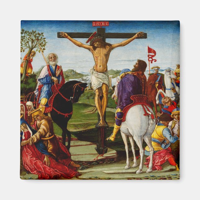 The Crucifixion by Benvenuto di Giovanni Magnet (Front)
