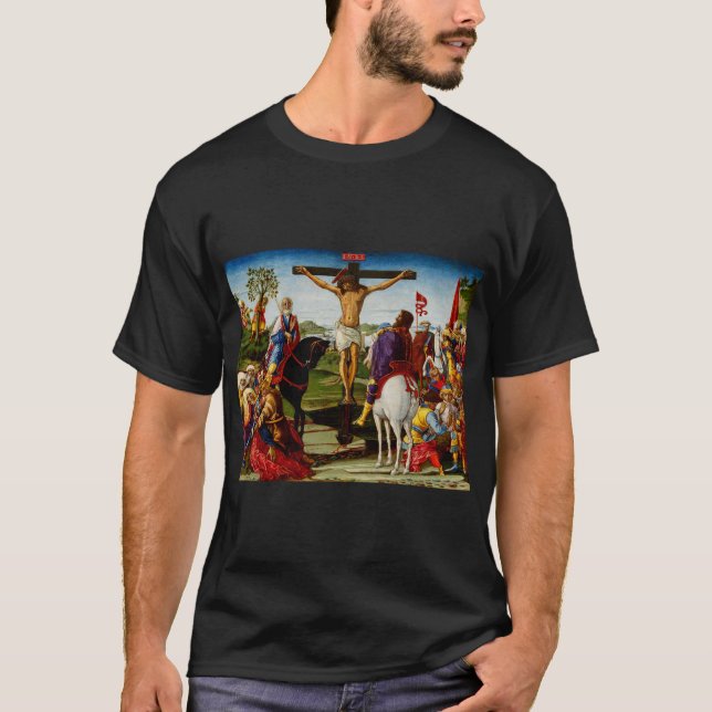 The Crucifixion by Benvenuto di Giovanni T-Shirt (Front)