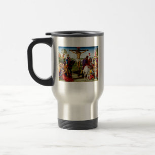 The Crucifixion by Benvenuto di Giovanni Travel Mug