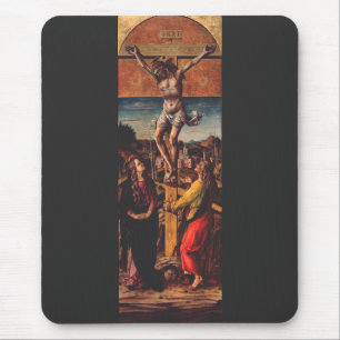 The Crucifixion by Carlo Crivelli Mouse Pad