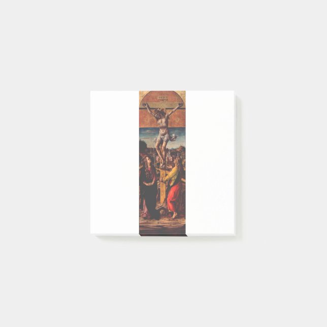 The Crucifixion by Carlo Crivelli  Post-it Notes (Front)