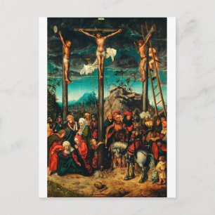 The Crucifixion by Lucas Cranach the Elder Postcard