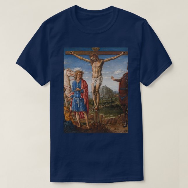 The Crucifixion by Matteo di Giovanni T-Shirt (Design Front)