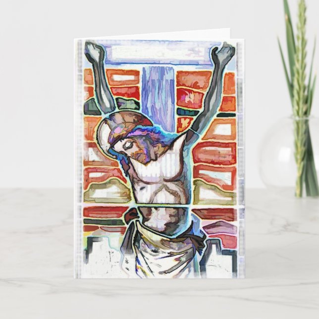THE CRUCIFIXION HOLIDAY CARD (Front)