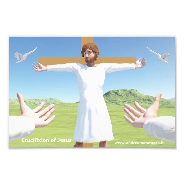 The Crucifixion of Jesus  Photo Print (Front)