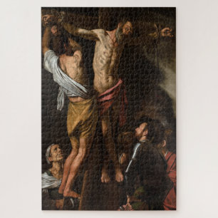 The Crucifixion of Saint Andrew by Caravaggio  Jigsaw Puzzle