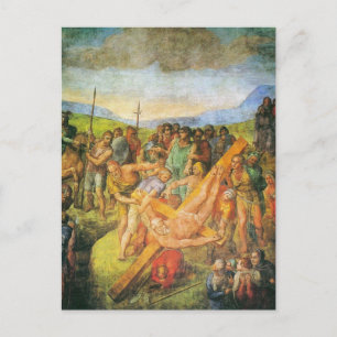 The Crucifixion of St. Peter Postcard