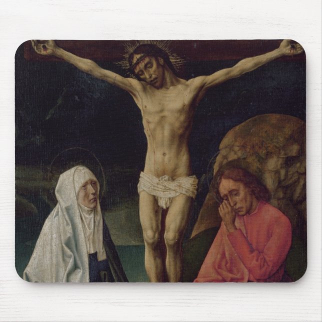 The Crucifixion (panel) 2 Mouse Pad (Front)