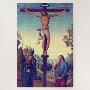 The Crucifixion with the Virgin by Pietro Perugino Jigsaw Puzzle