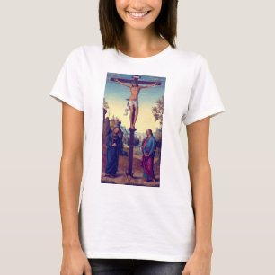 The Crucifixion with the Virgin by Pietro Perugino T-Shirt