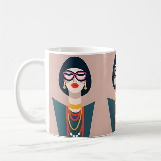 The cruel and strict teacher coffee mug (Left)