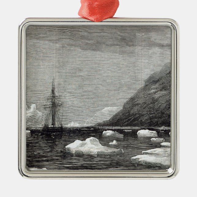 The cruise of the Pandora Metal Tree Decoration (Front)