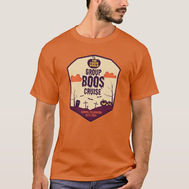 The Cruise World Group BOOS Cruise Shirt (Front)