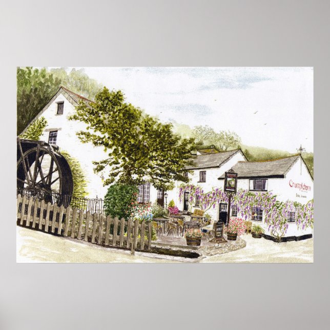'The Crumplehorn' Print (Front)