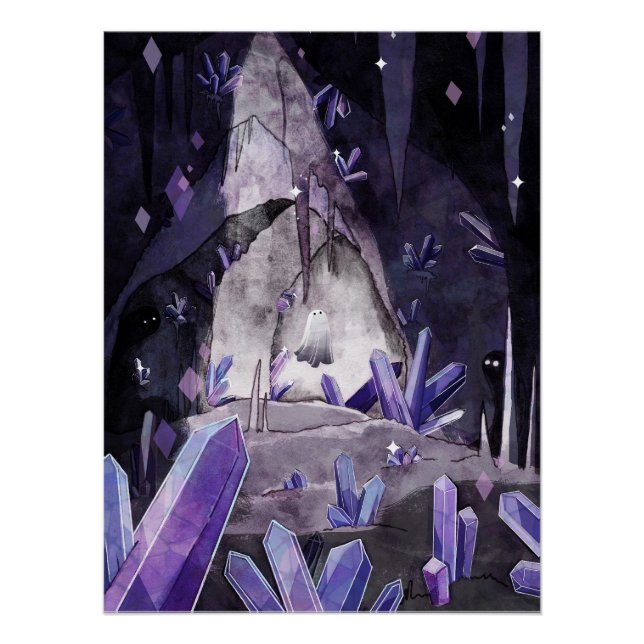 The Crystal Cave Poster (Front)
